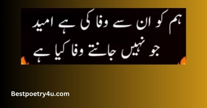 Mirza Ghalib Sad poetry