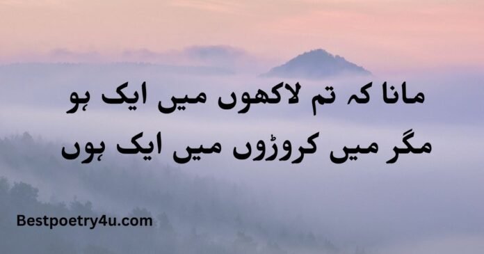 Attitude poetry in Urdu