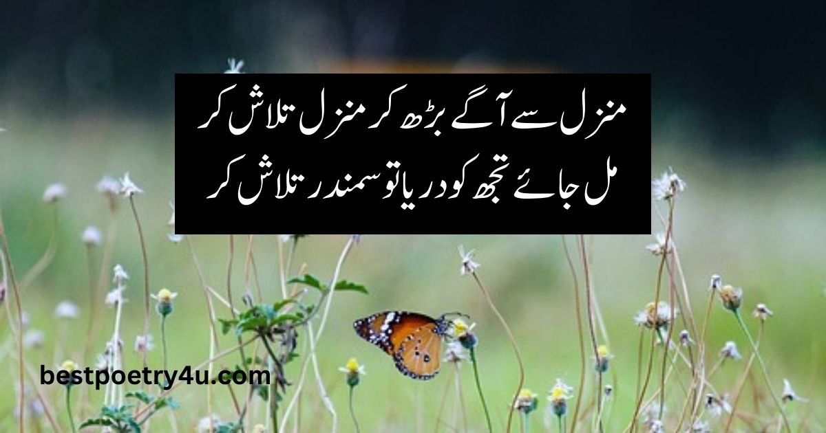 motivational poetry in Urdu