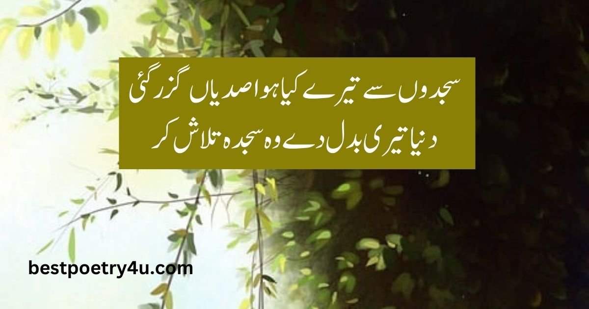 motivational poetry in Urdu