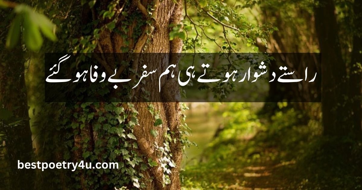 Urdu one line poetry