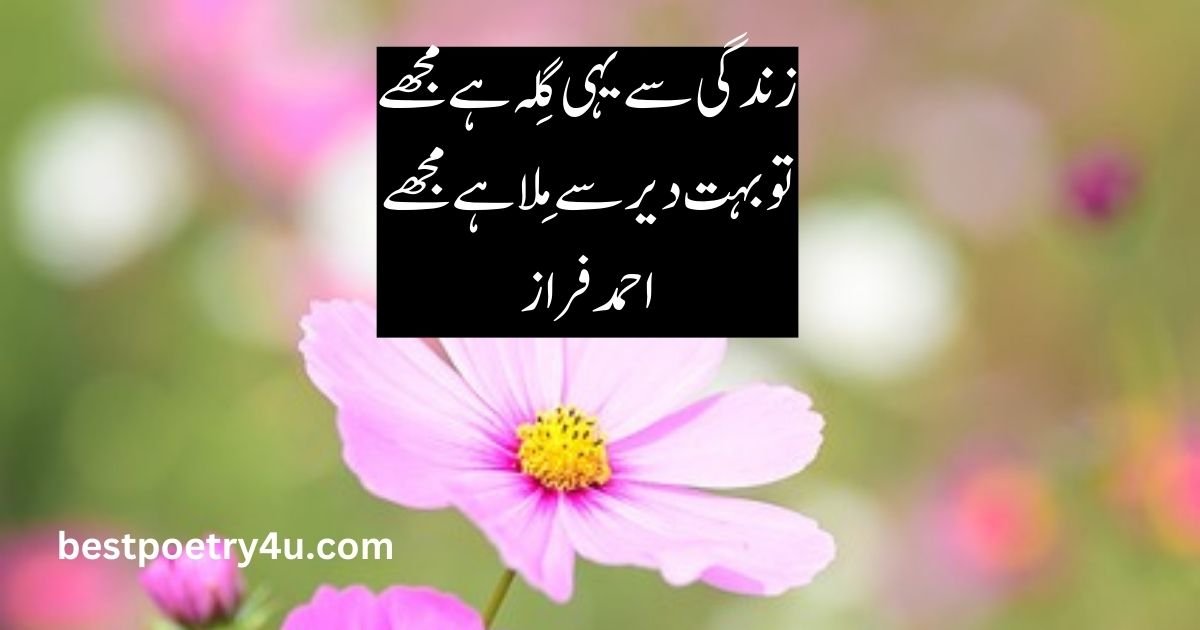 Zindagi poetry in Urdu