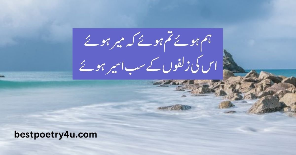 Meer Taqi Meer Poetry 2 Lines in Urdu